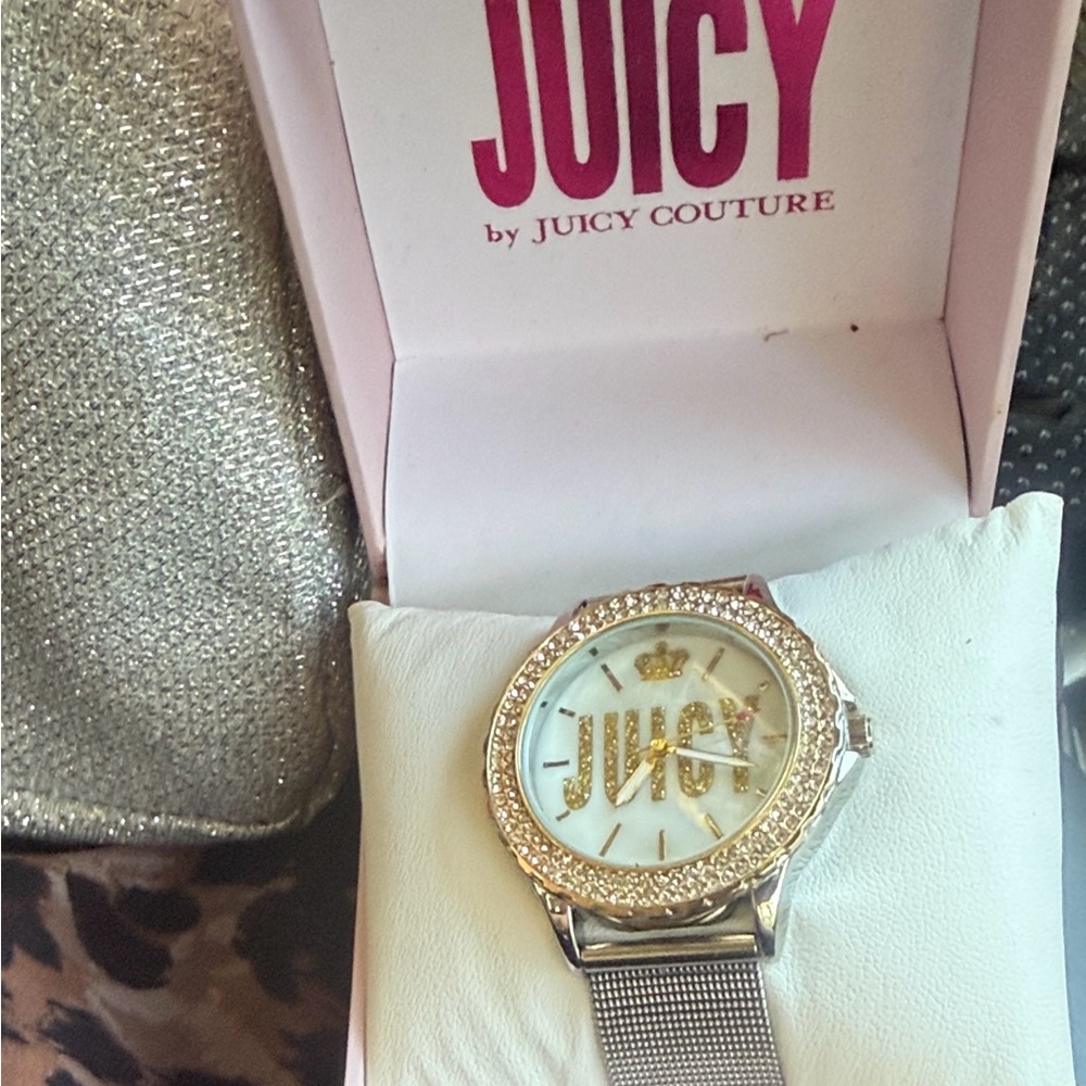 Juicy Couture Silver and Gold Watch